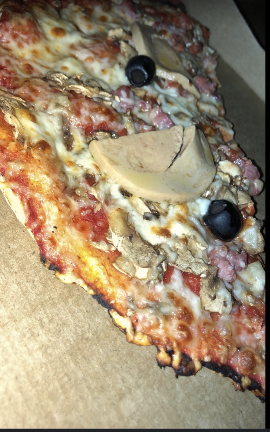 Détail pizza